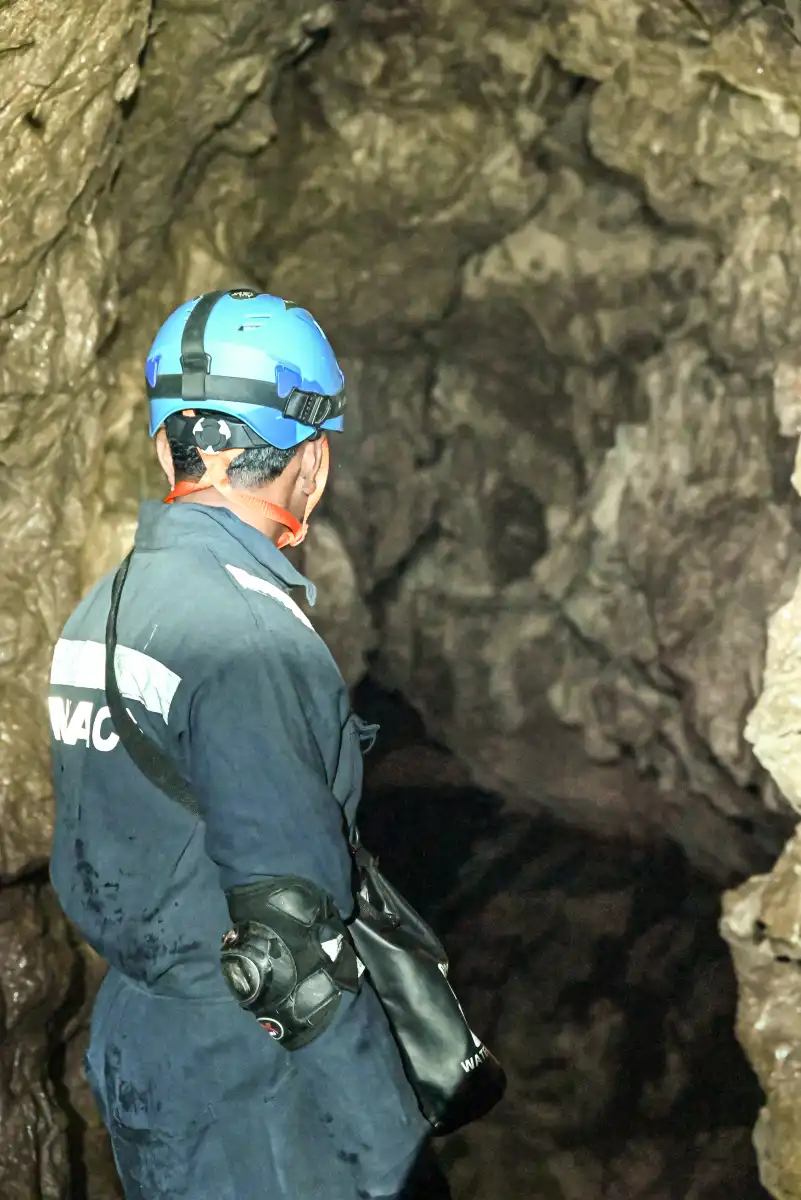 Caving at Birthplace of Earth's Geologic Timeline